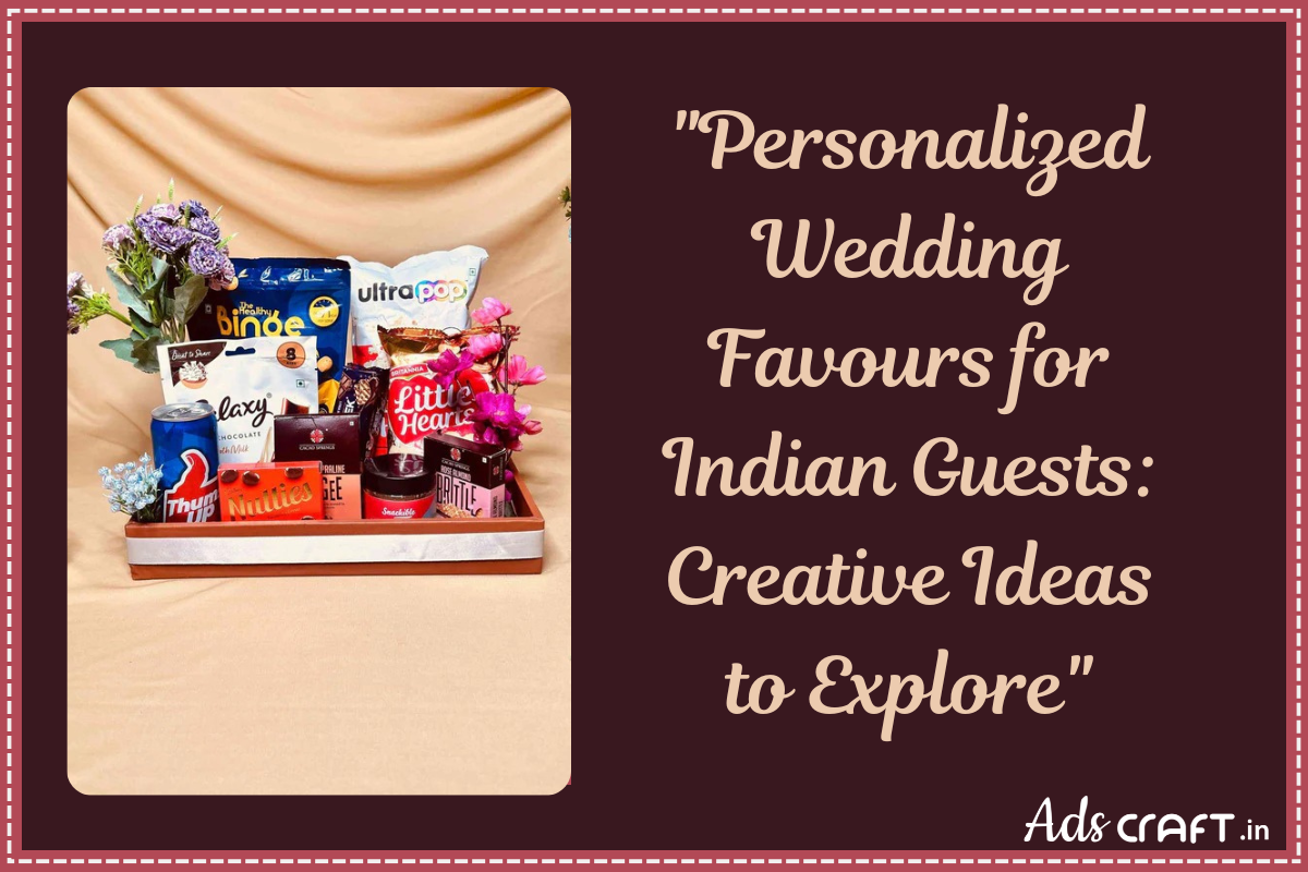 "Personalized Wedding Favours for Indian Guests: Creative Ideas to Explore" - Adscraft.in