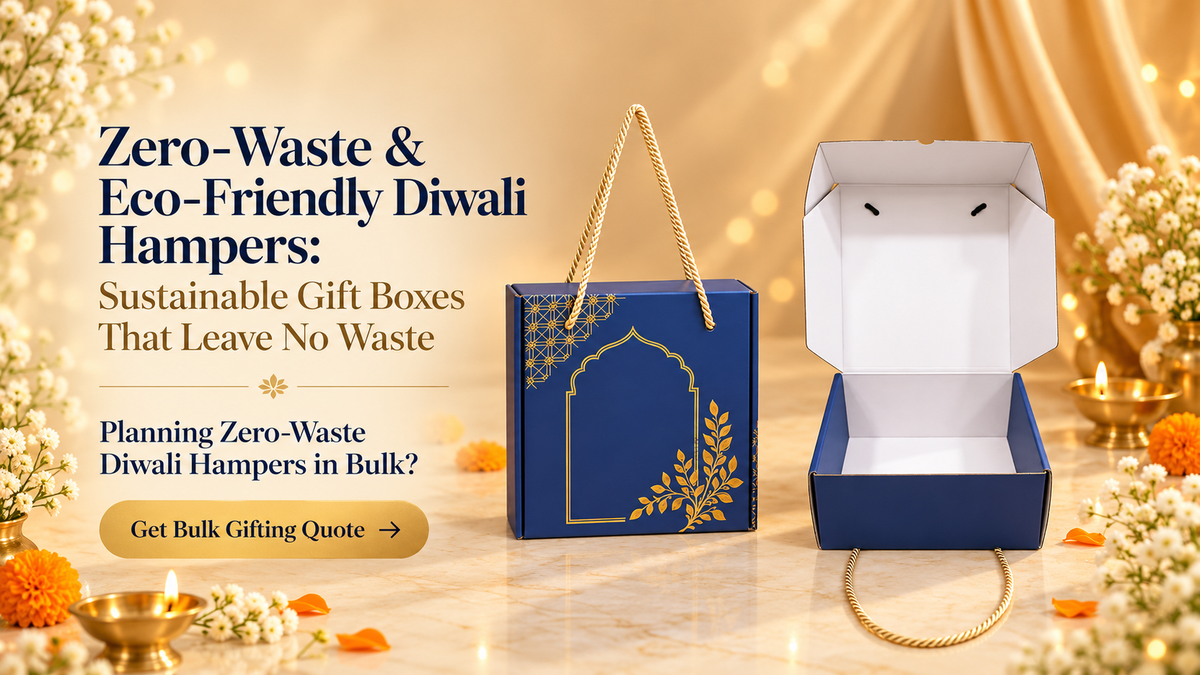 Zero-Waste & Eco-Friendly Diwali Hampers: Sustainable Gift Boxes That Leave No Waste