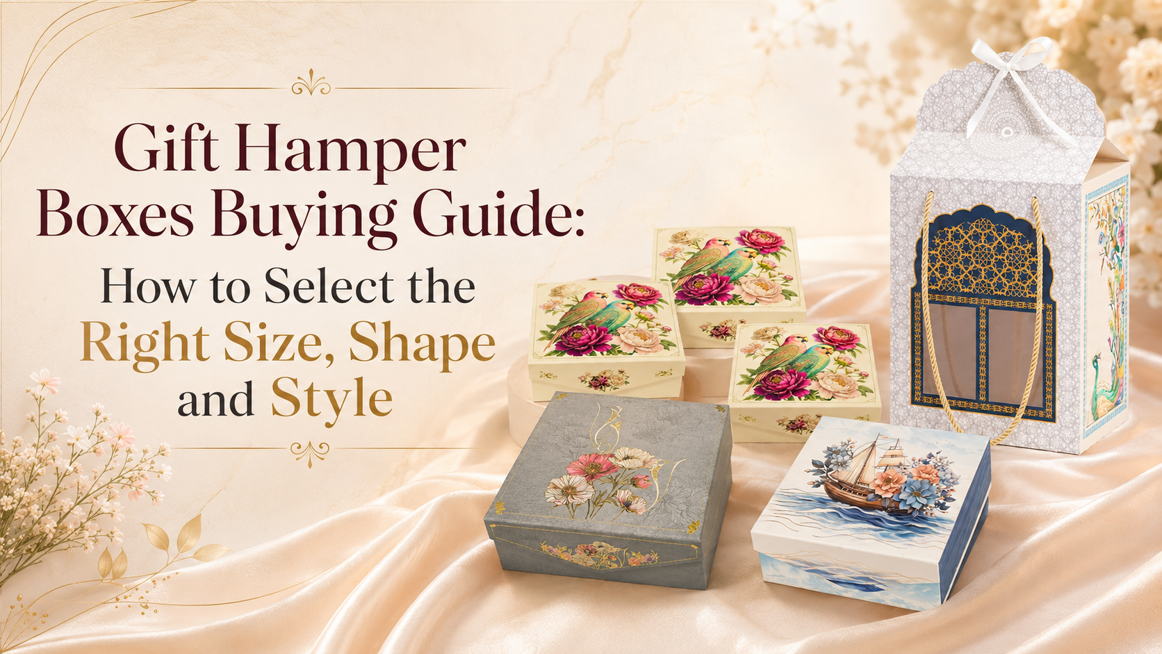 Gift Hamper Boxes Buying Guide: How to Select the Right Size, Shape and Style