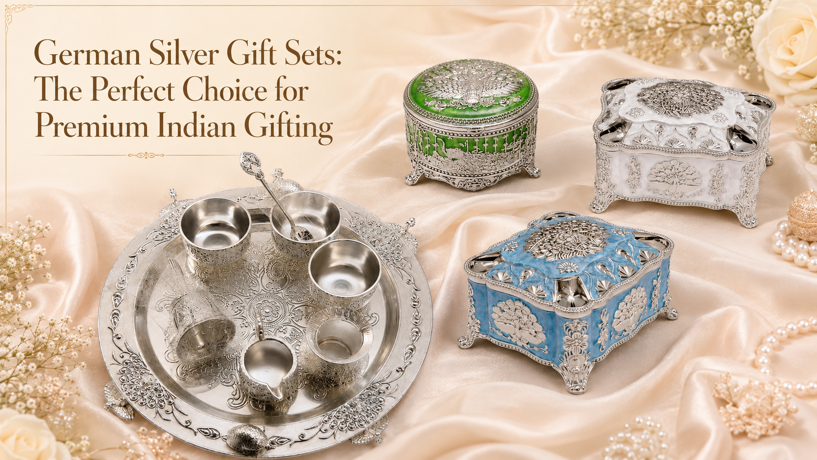 German Silver Gift Sets: The Perfect Choice for Premium Indian Gifting