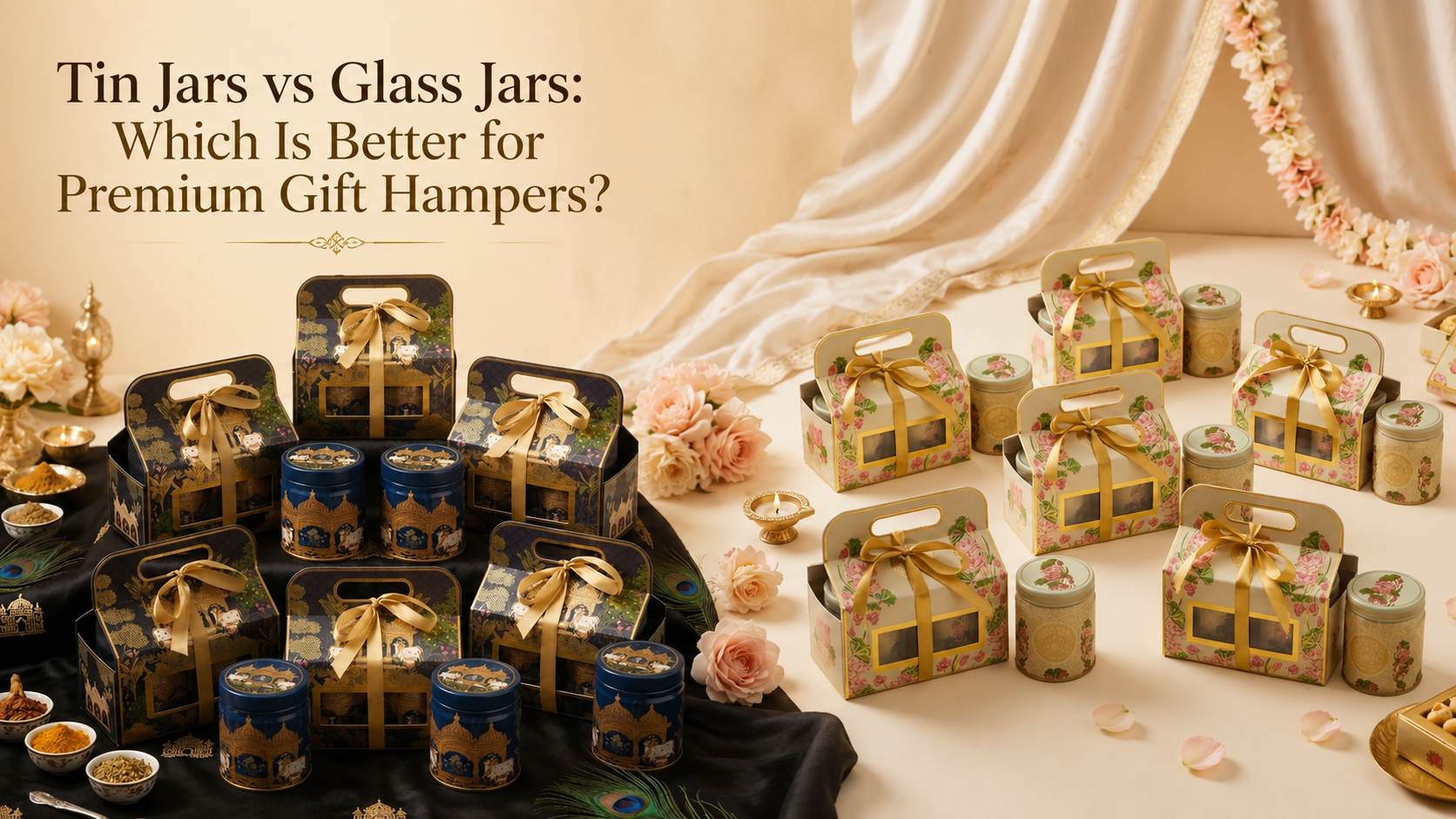 Tin Jars vs Glass Jars: Which Is Better for Premium Gift Hampers?