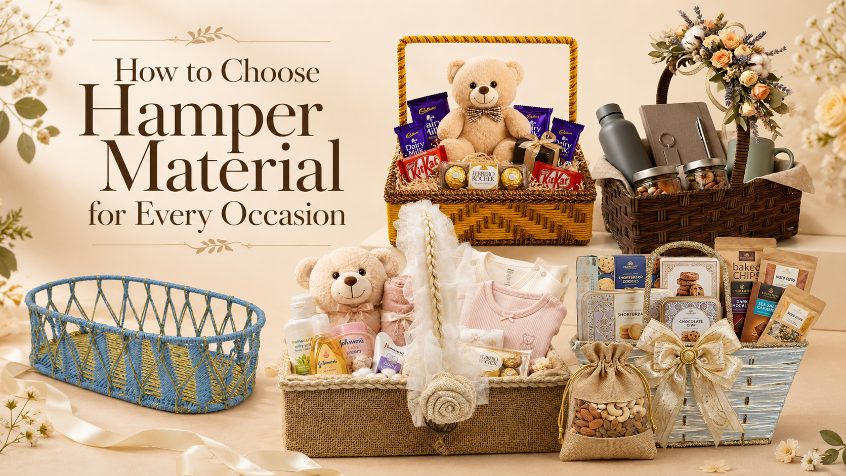 Shop by Use: How to Choose the Right Hamper Material for Every Occasion