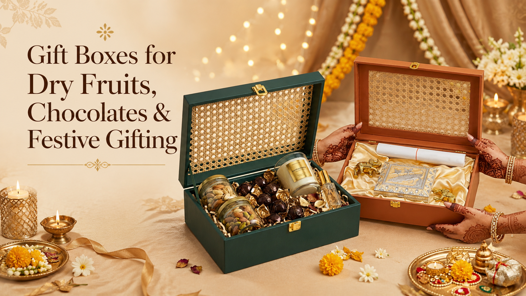 Gift Boxes for Dry Fruits, Chocolates & Festive Gifting - Adscraft.in