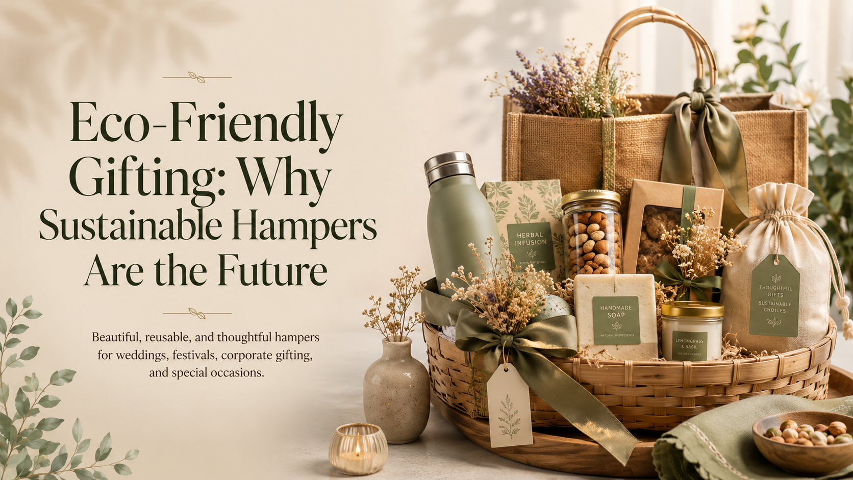 Eco-Friendly Gifting: Why Sustainable Hampers Are the Future