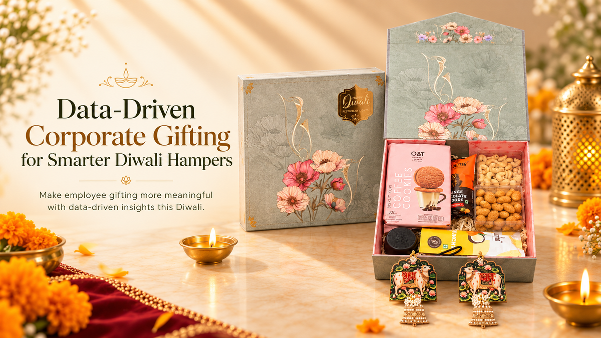 HR team using employee preference analytics to plan corporate Diwali gift hampers