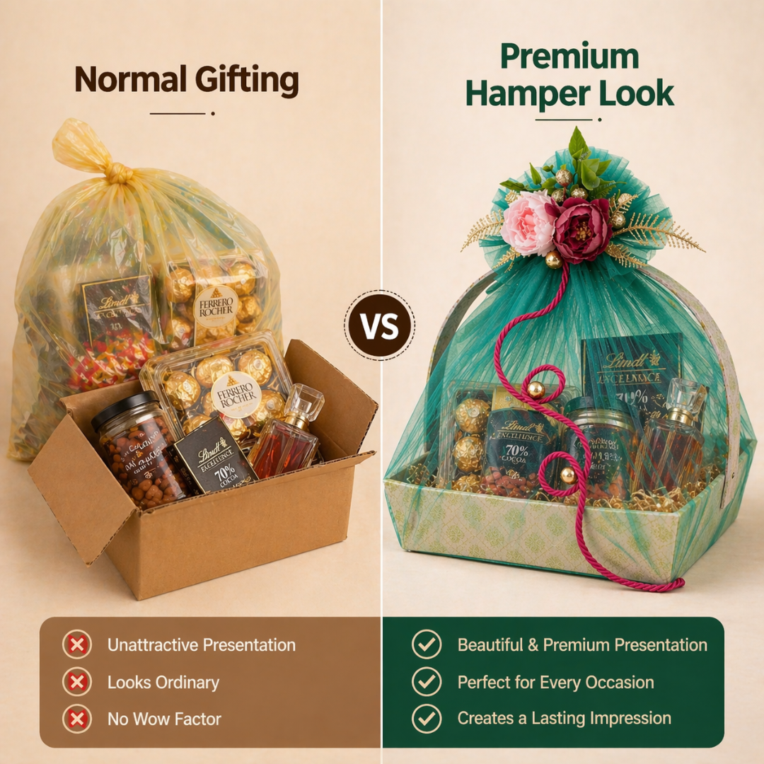 (Set of 3)Premium Mint Green Net Gift Basket with Floral Decor & Handle – 11 x 15 Inches