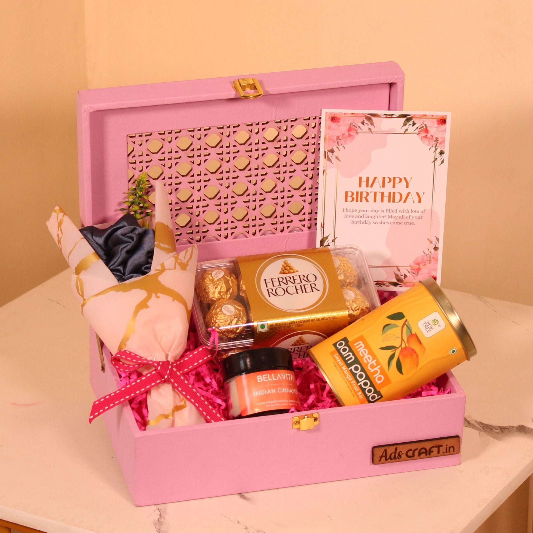 Birthday Wishes in a Box – A Sweet Surprise for Her