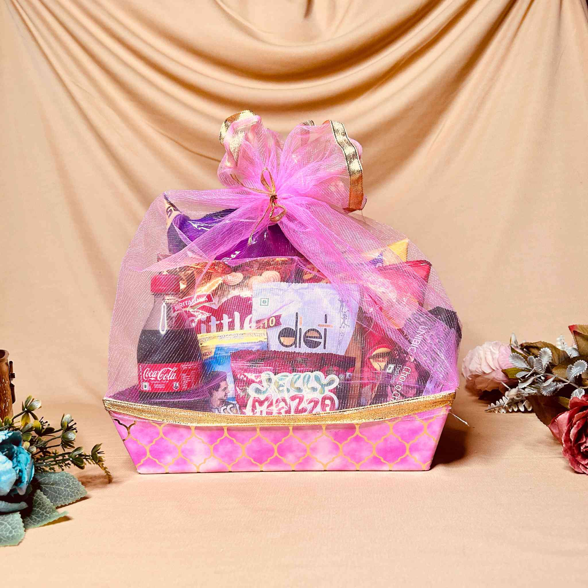 Heavenly Harmony Wedding Room Hampers | adscraft.in 