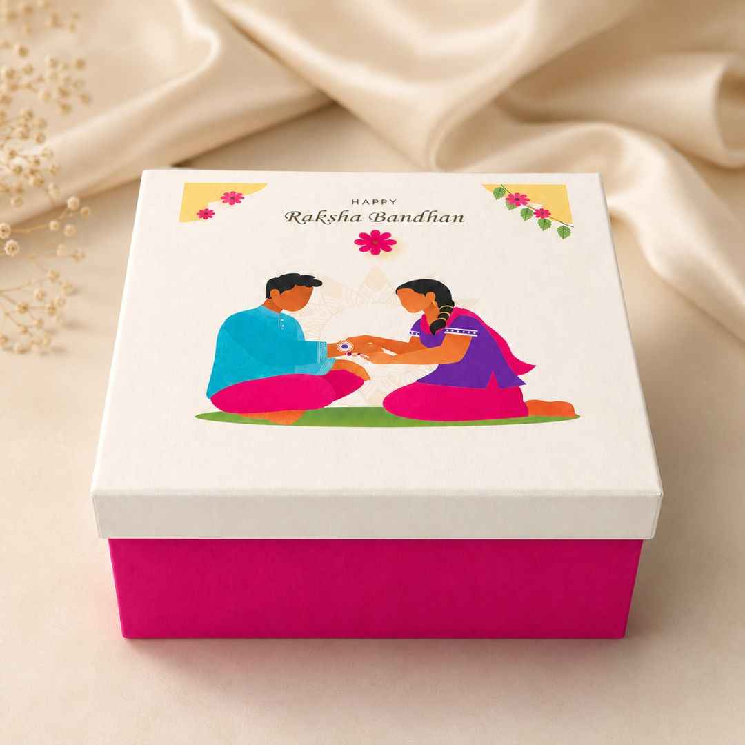 Pack of 5- Happy Raksha Bandhan Gift Box