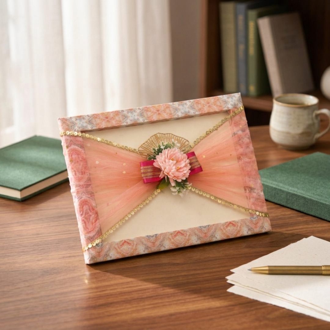 (Set of 3)Premium Decorative Gift Trays for Wedding Trousseau & Return Gift Packing