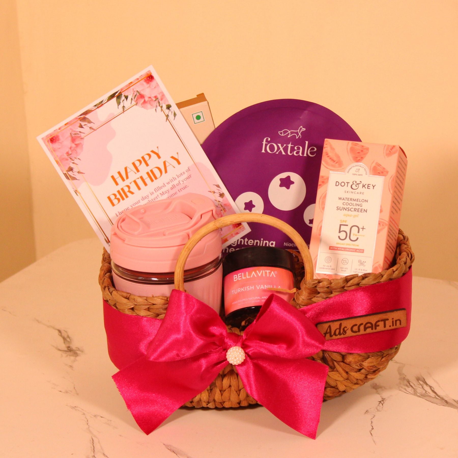 A Birthday Glow – Celebration Hamper for Her