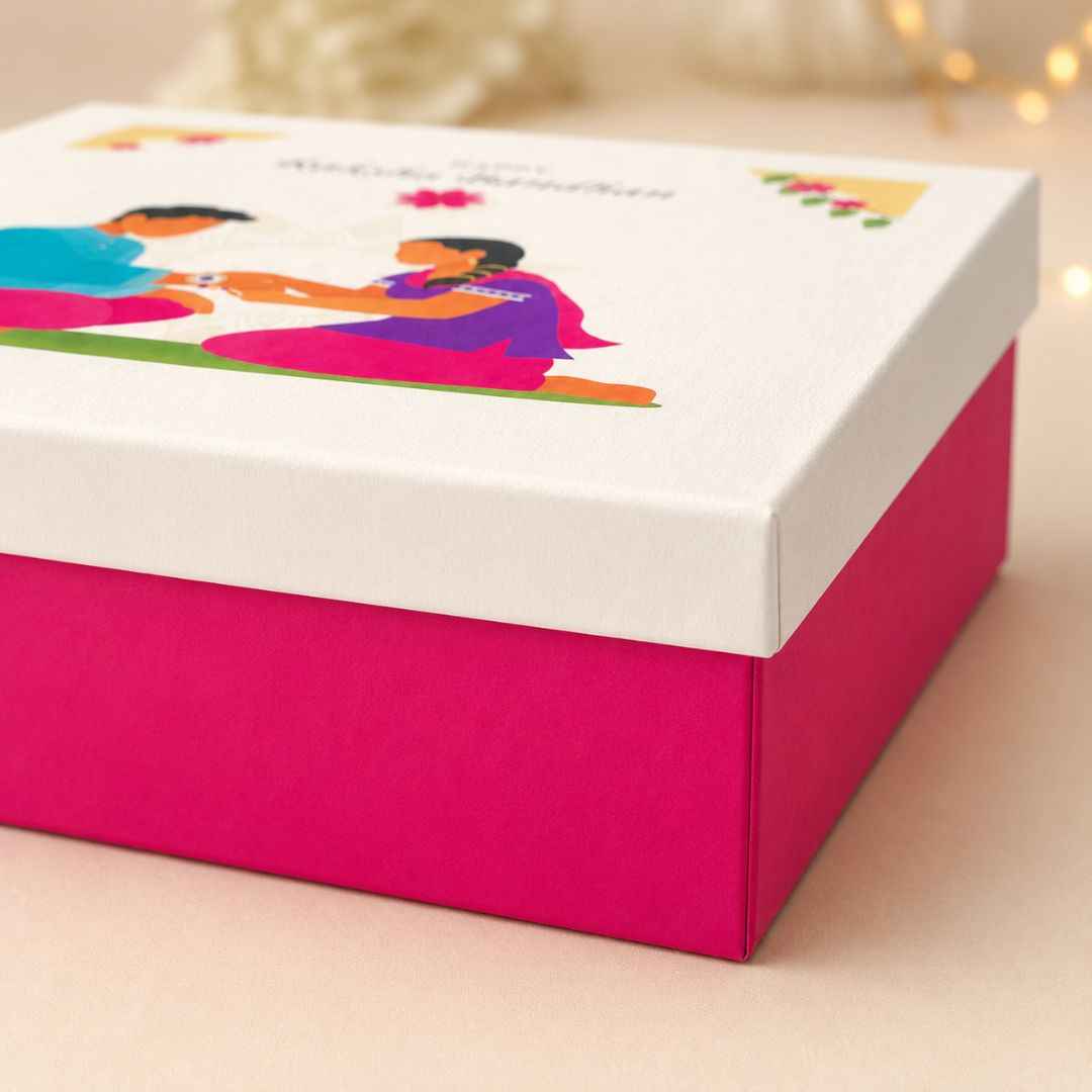 Pack of 5- Happy Raksha Bandhan Gift Box