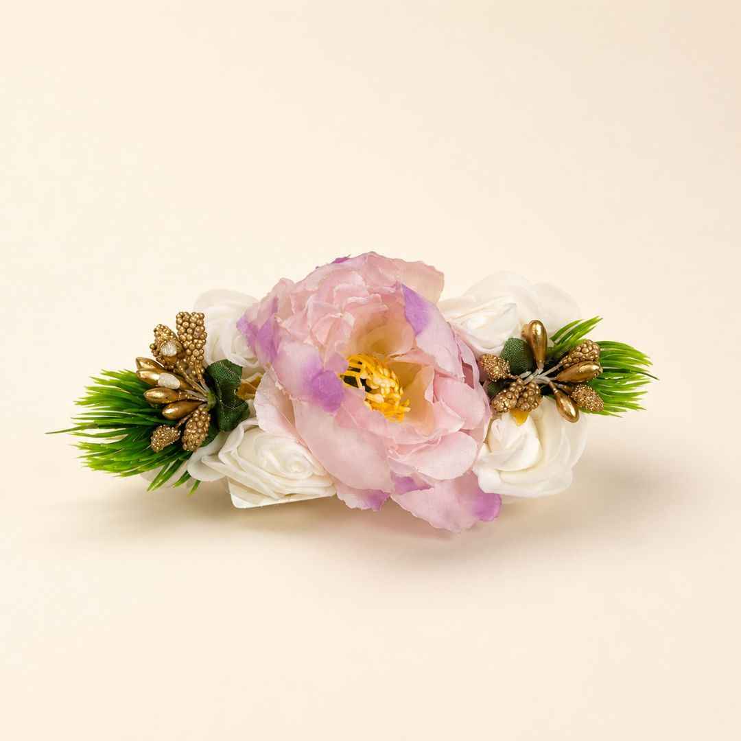 Pack of 5 Pink Floral Decoration Accessories for Hamper Packing