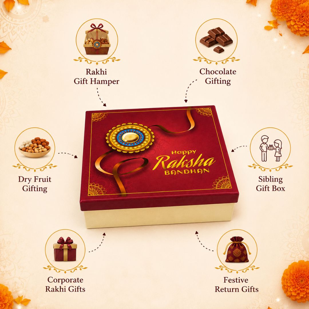 Happy Raksha Bandhan Gift Box