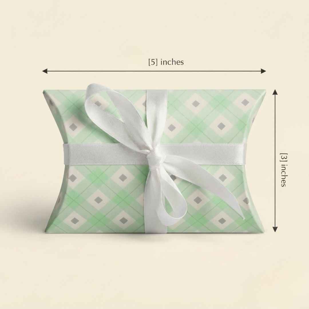 Mint Green Pillow Gift Box Pack of 8