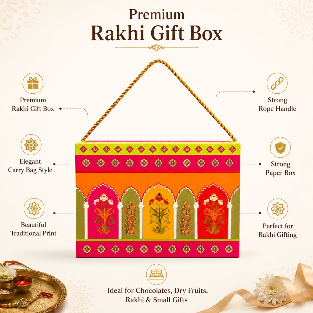Premium Festive Hamper Box for Gift Packaging