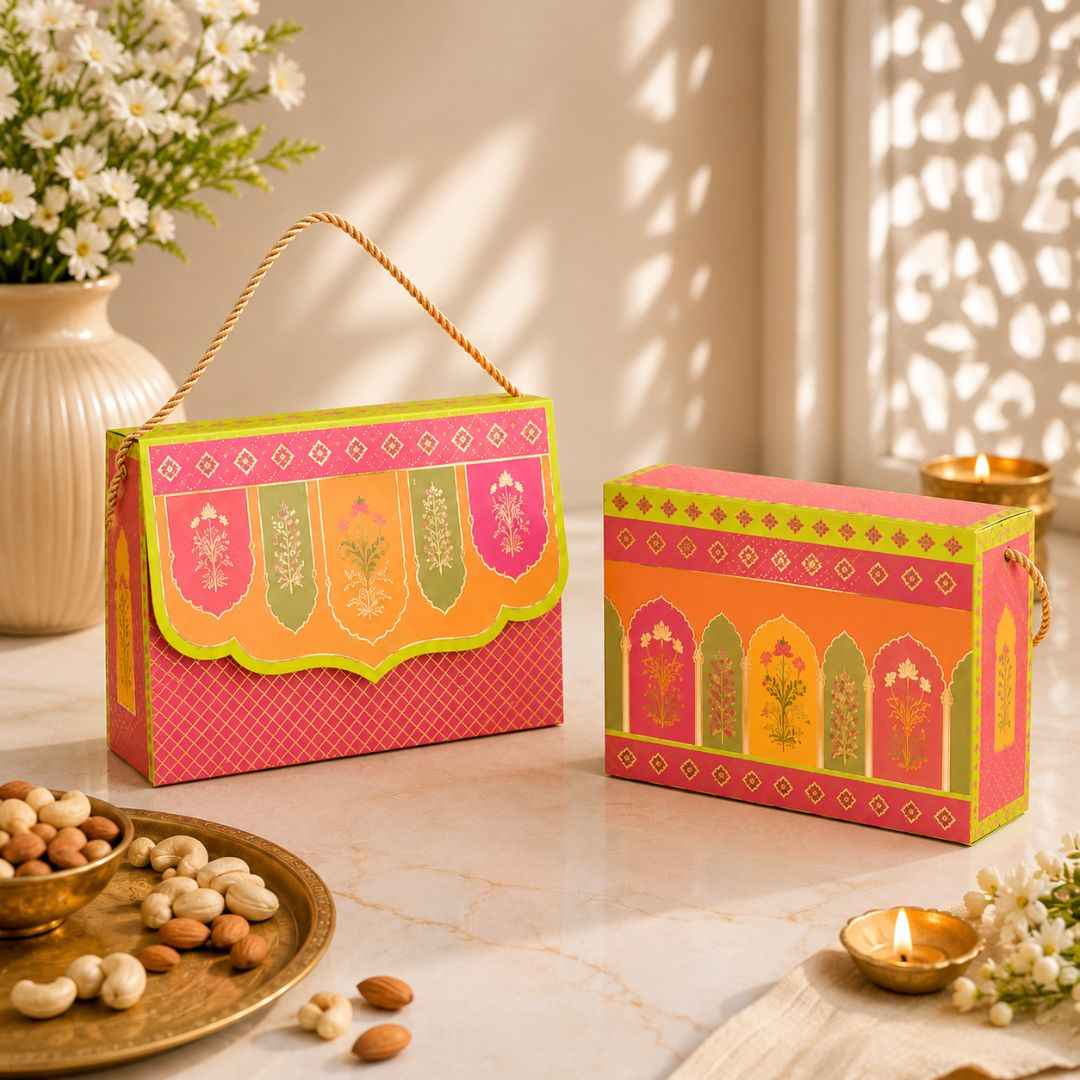 Premium Festive Hamper Box for Gift Packaging