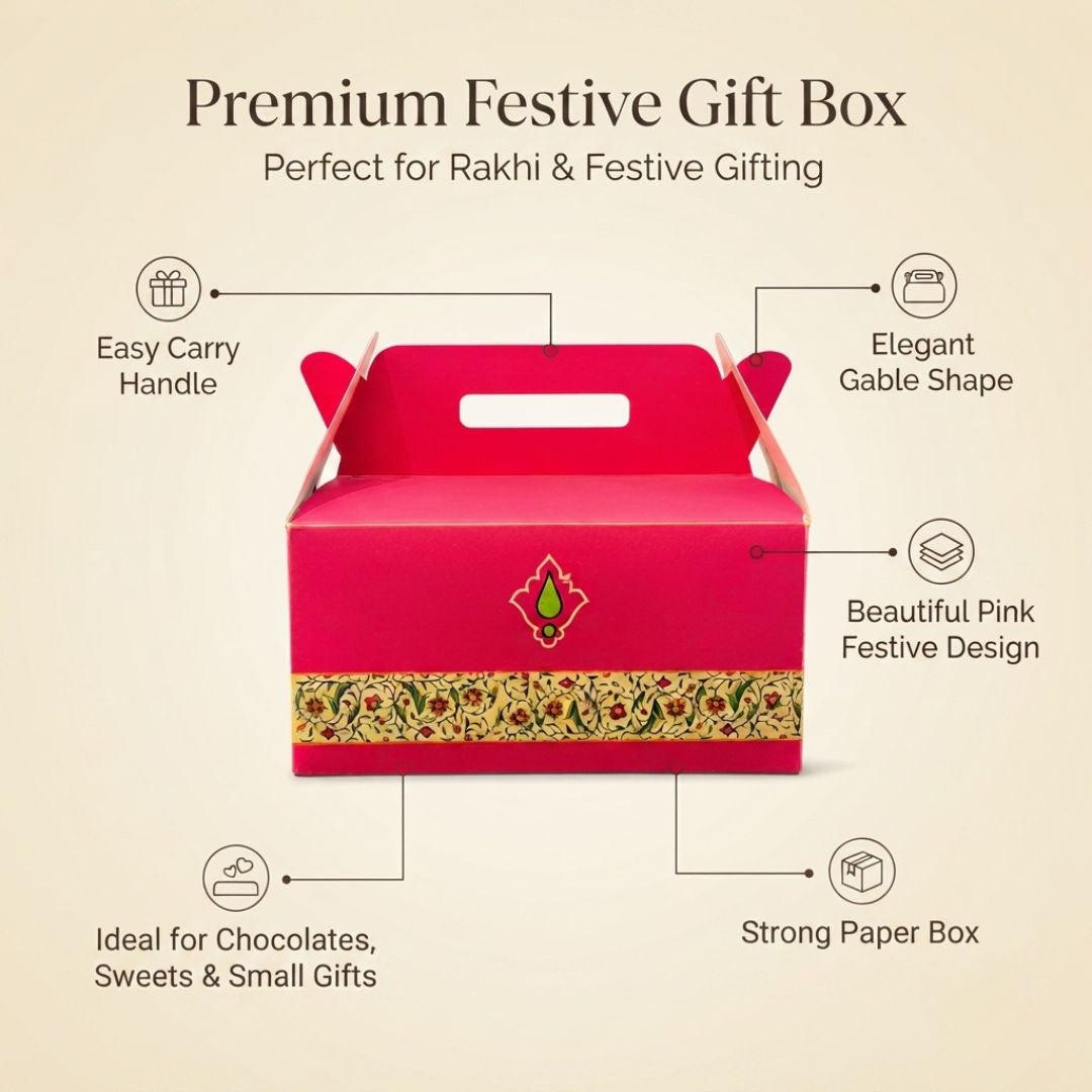 Pack of 8 - Rani Pink Festive Gift Box