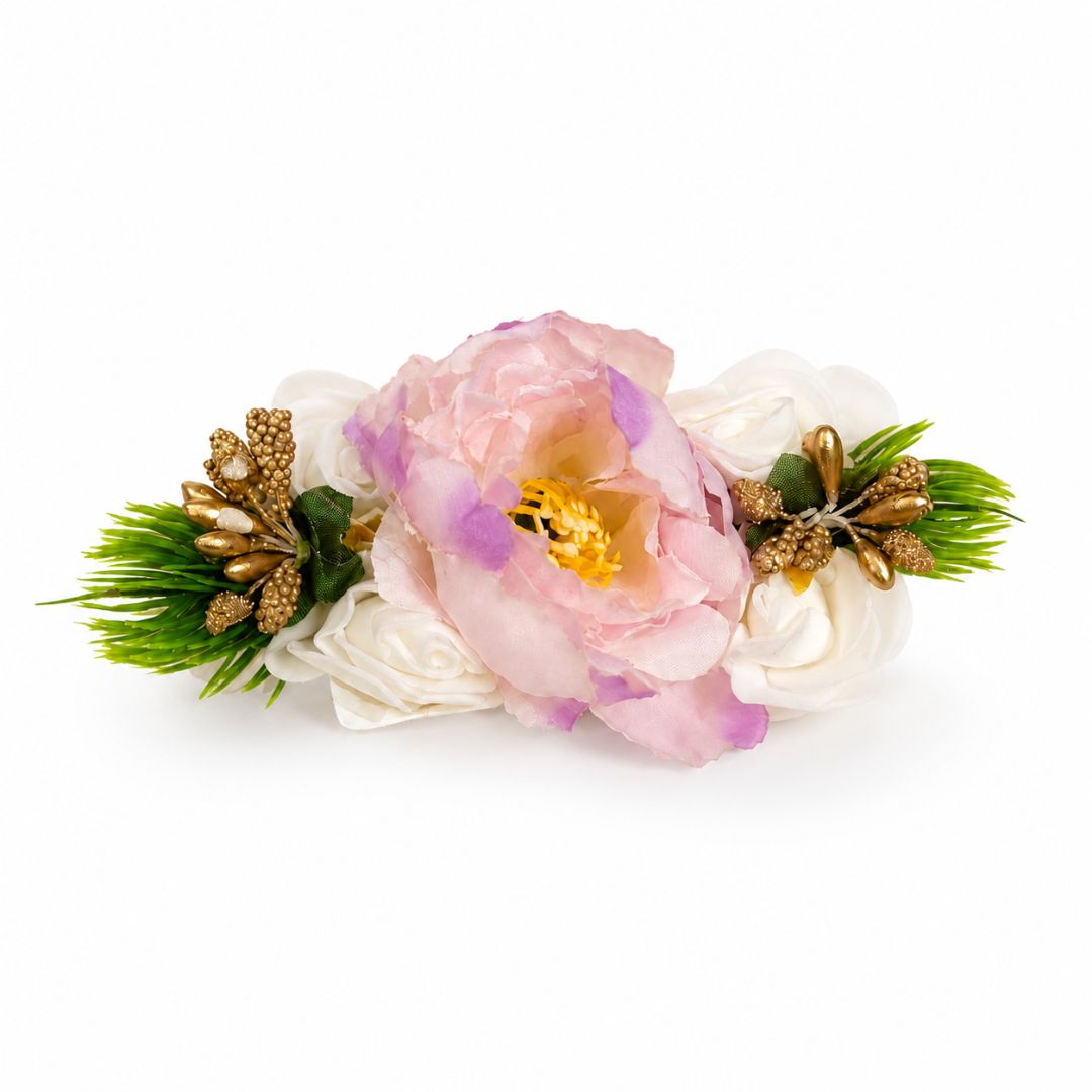 Pack of 5 Pink Floral Decoration Accessories for Hamper Packing