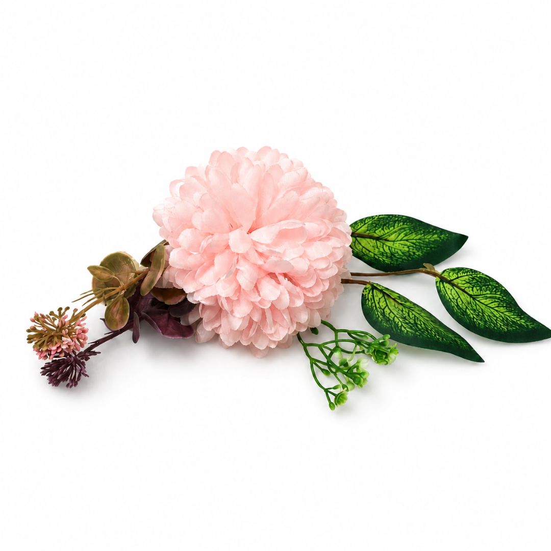 Pack of 5 Light Pink Floral Decoration Accessories for Hamper Packing