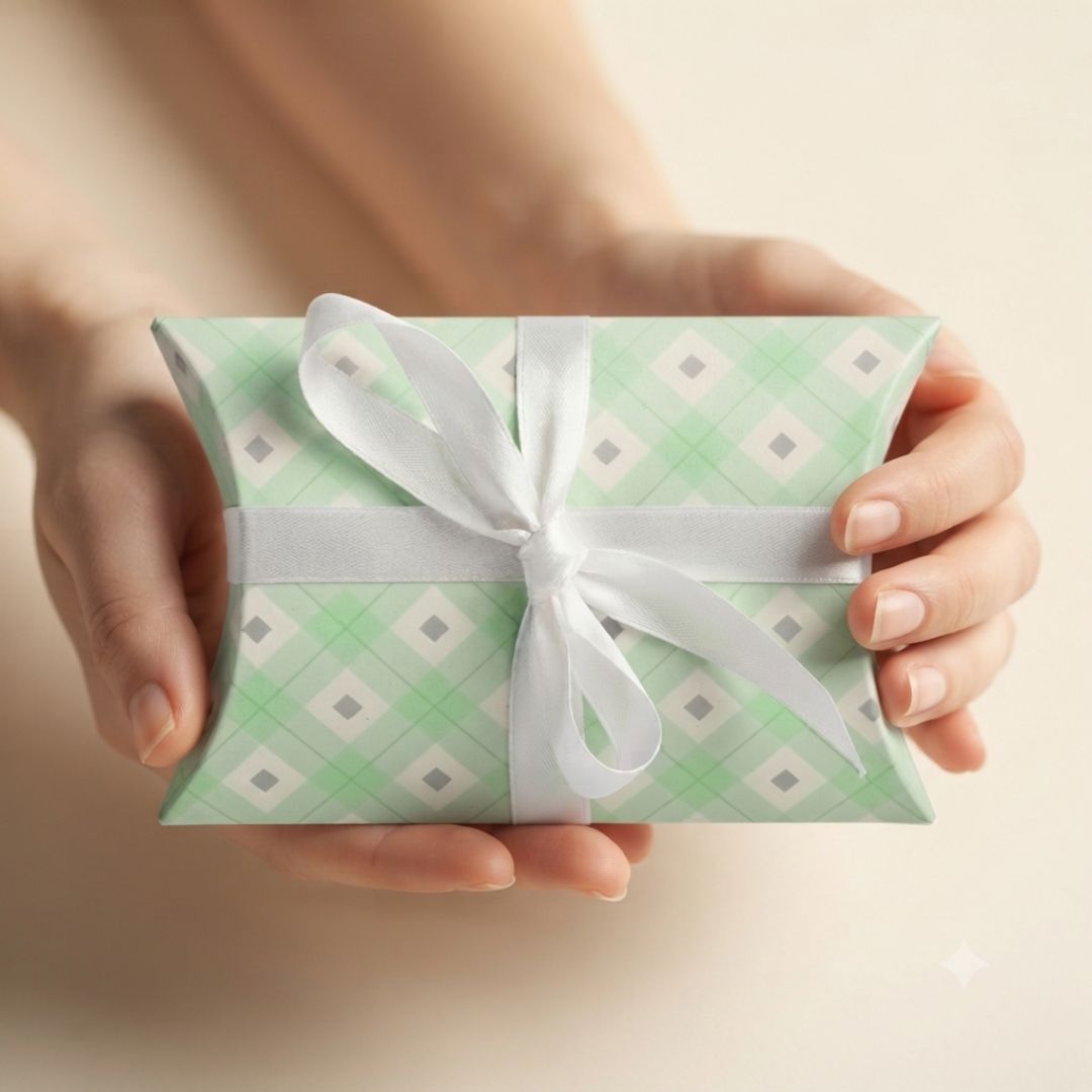 Mint Green Pillow Gift Box Pack of 8