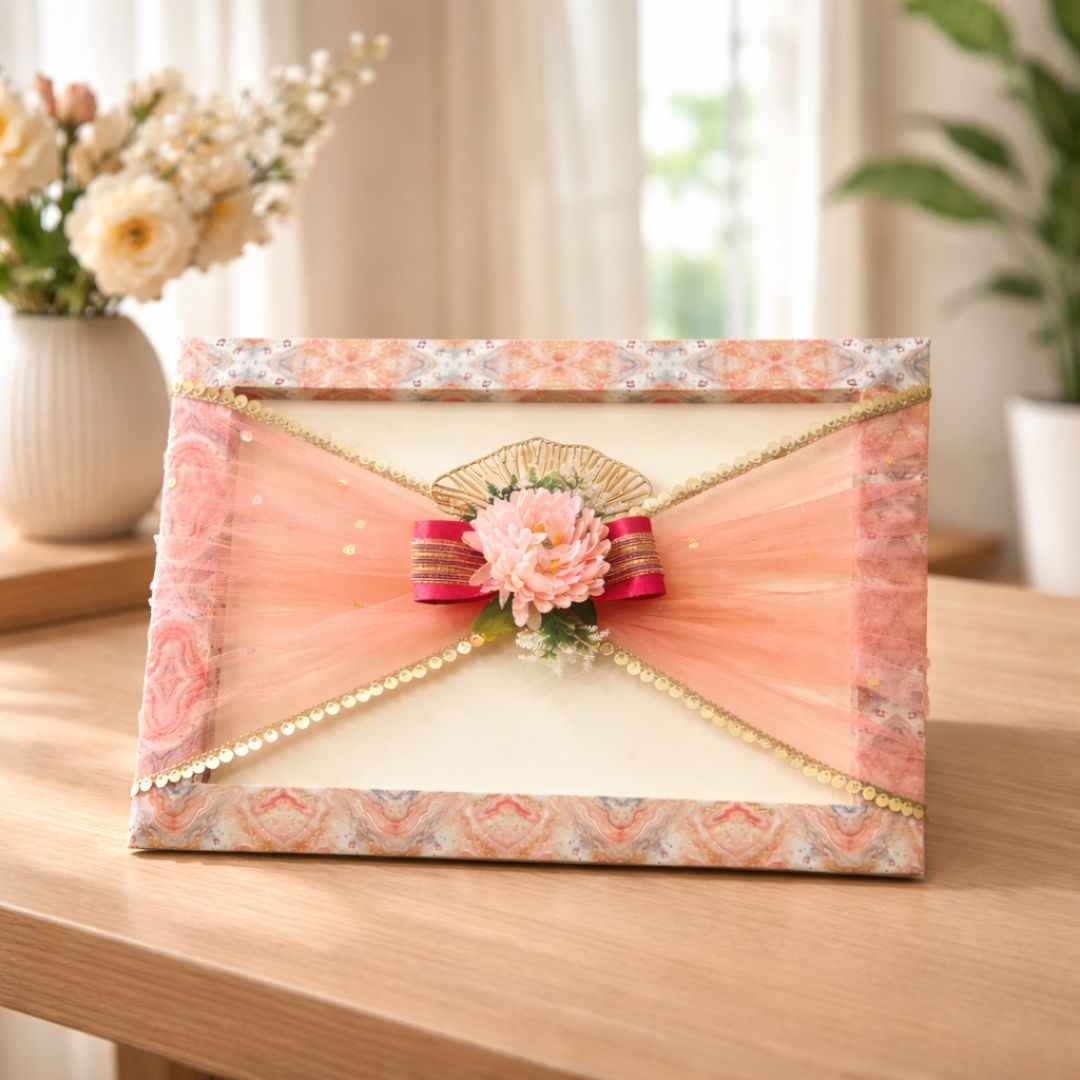 (Set of 3)Premium Decorative Gift Trays for Wedding Trousseau & Return Gift Packing